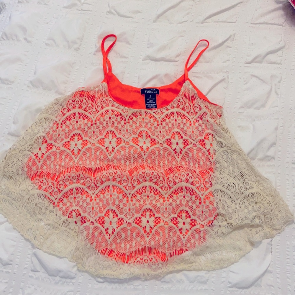 Rue 21 lace crop top